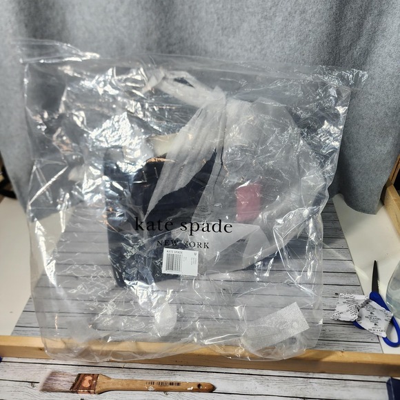 Kate Spade Large‎ Satchel Womens Black Darcy WKR00437 Handbag Tote Purse NWT - Picture 3 of 16